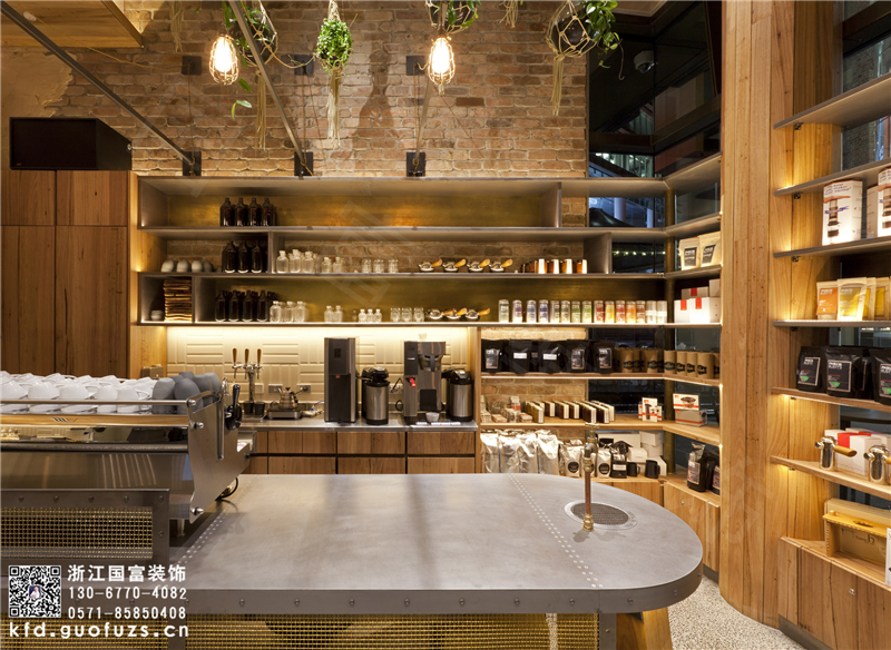 杭州咖啡厅吧台设计