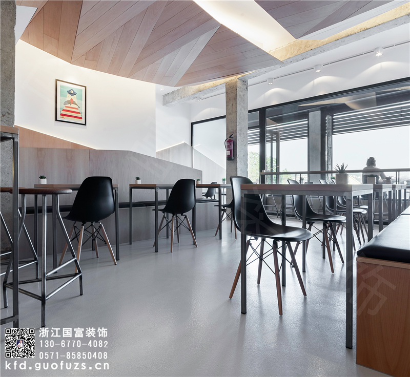 咖啡厅装修设计中光线与色调设计