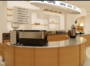品牌连锁咖啡厅设计装修案例